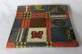 Ankara red and gray with musical instrument