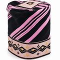 Men's Black and Pink Cap Embroidery - Fila
